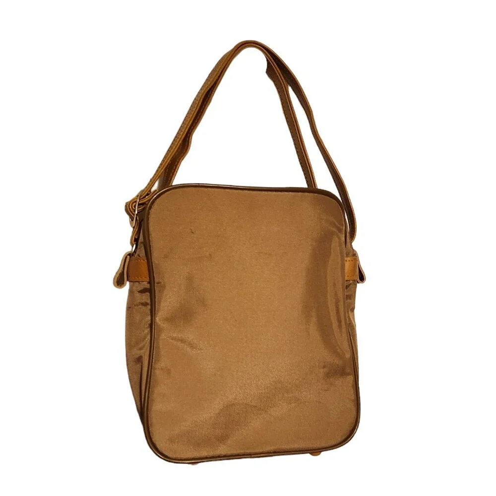Vintage Samsonite Carry On Bag Adjustable Shoulder Strap Safari Tan 10.5” X 9”